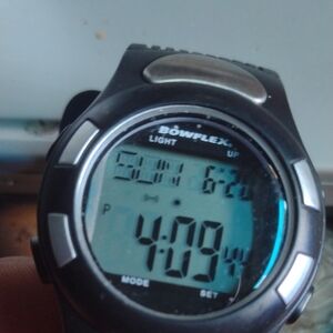 Black Digital Sports Fitness Watch